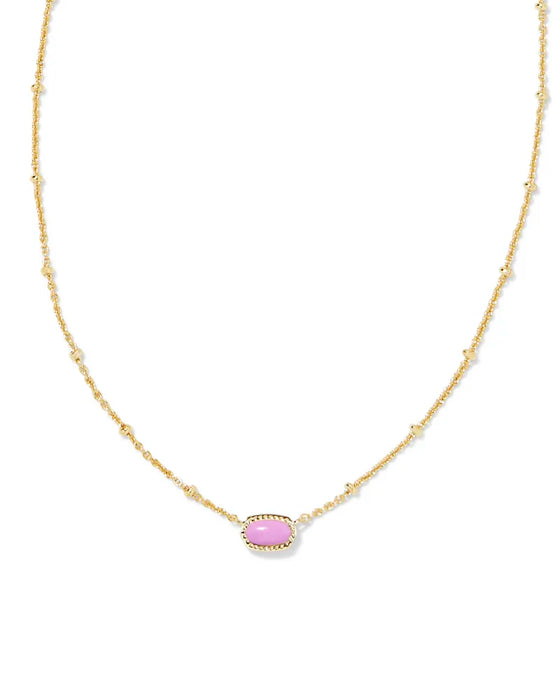 KENDRA SCOTT: MINI ELISA PENDANT NECKLACE