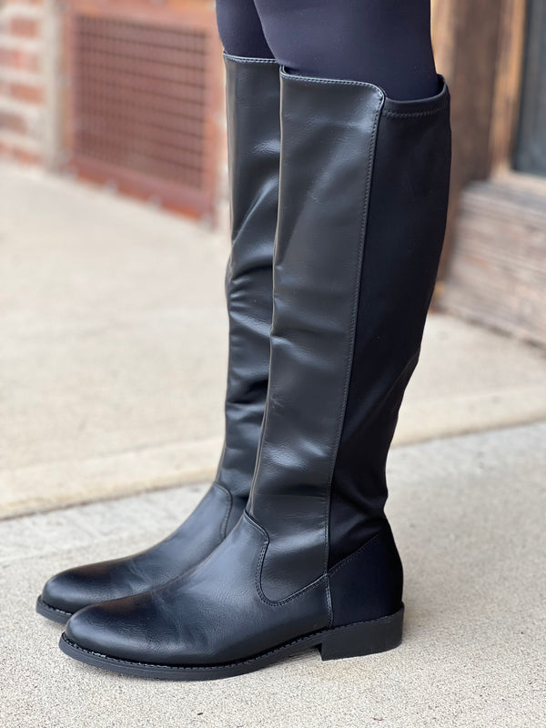 CHARMED BLACK BOOT