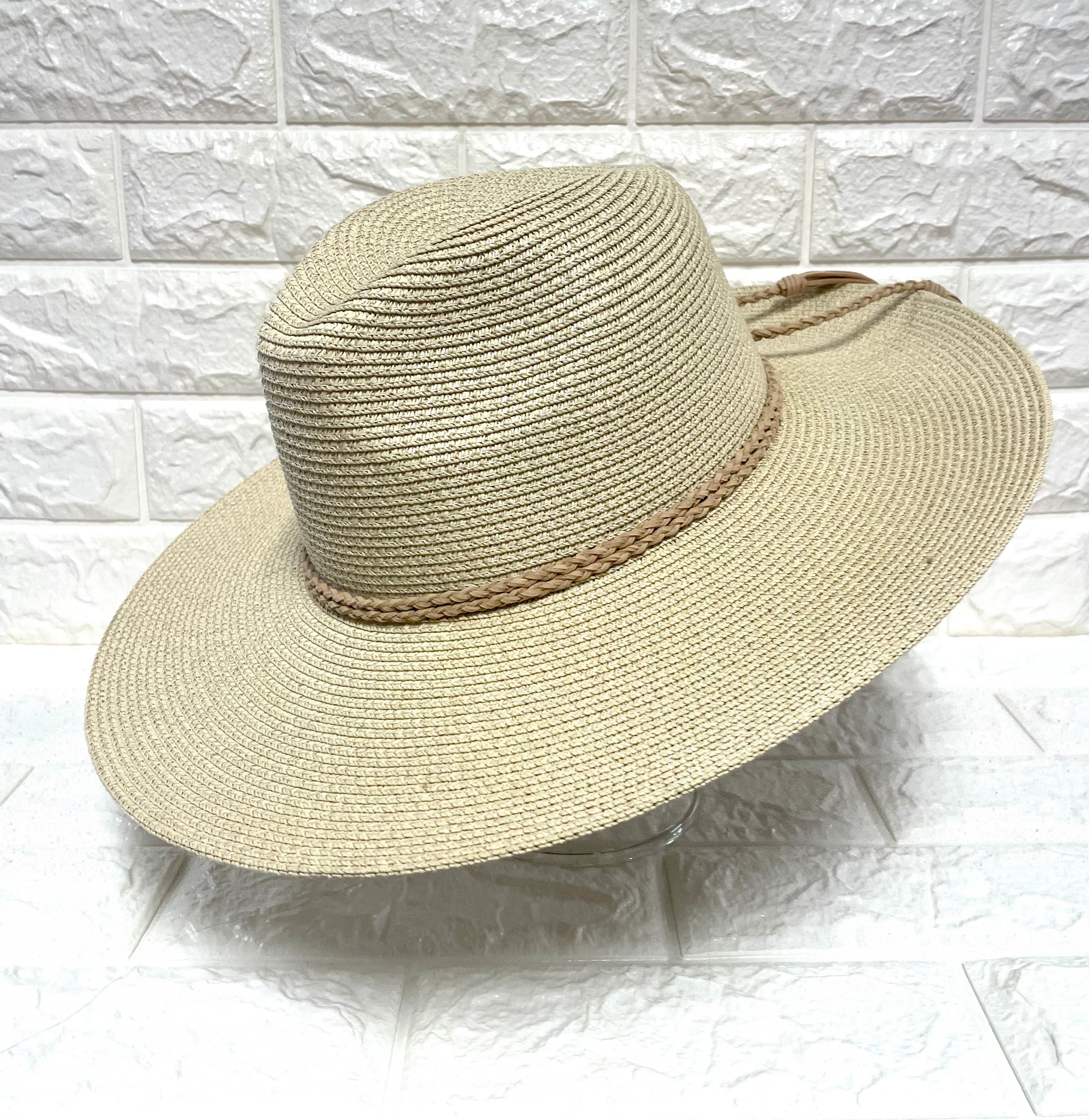 BRAIDED TASSEL SUN HAT