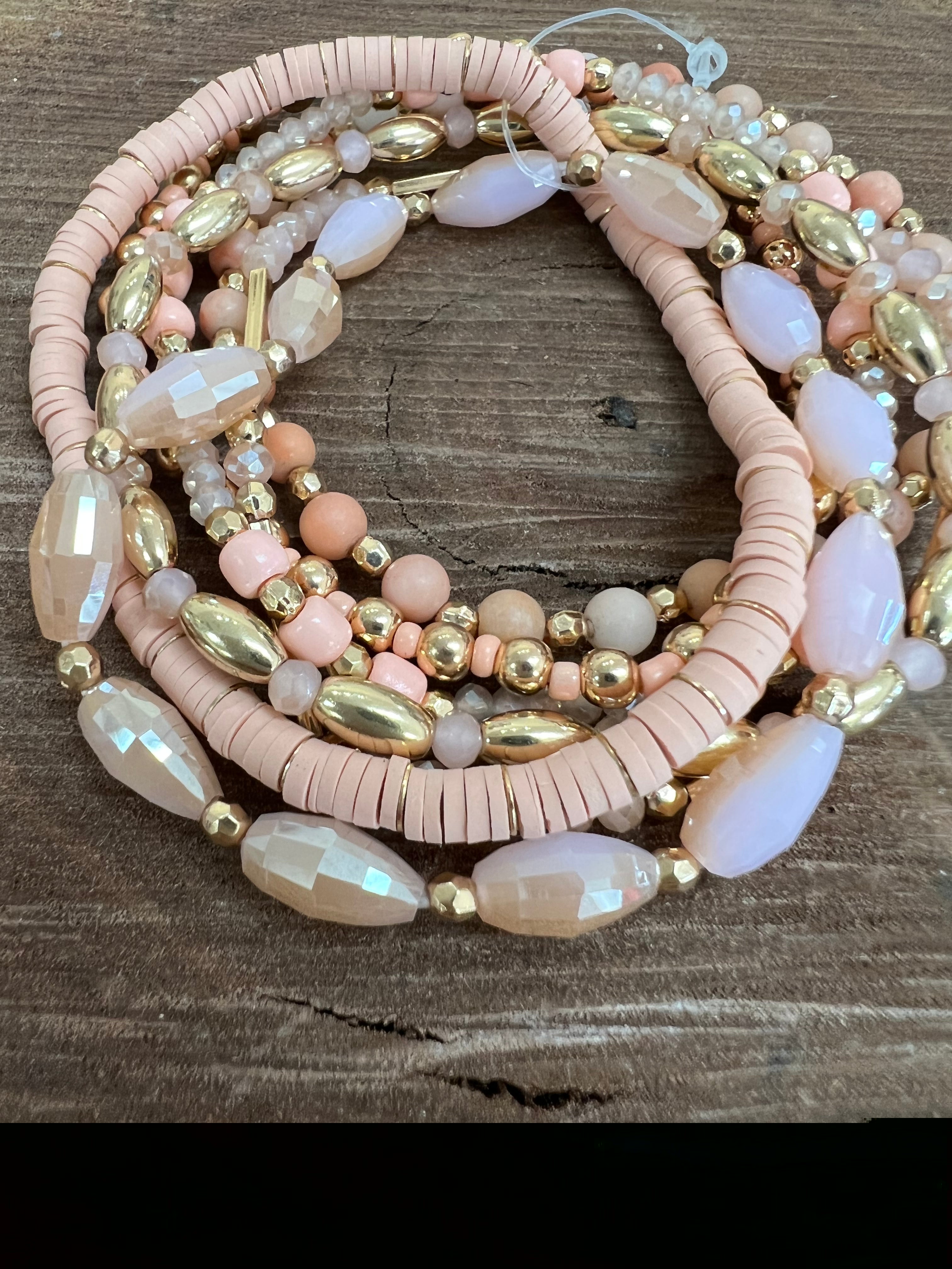 BLUSH BRACELET STACK