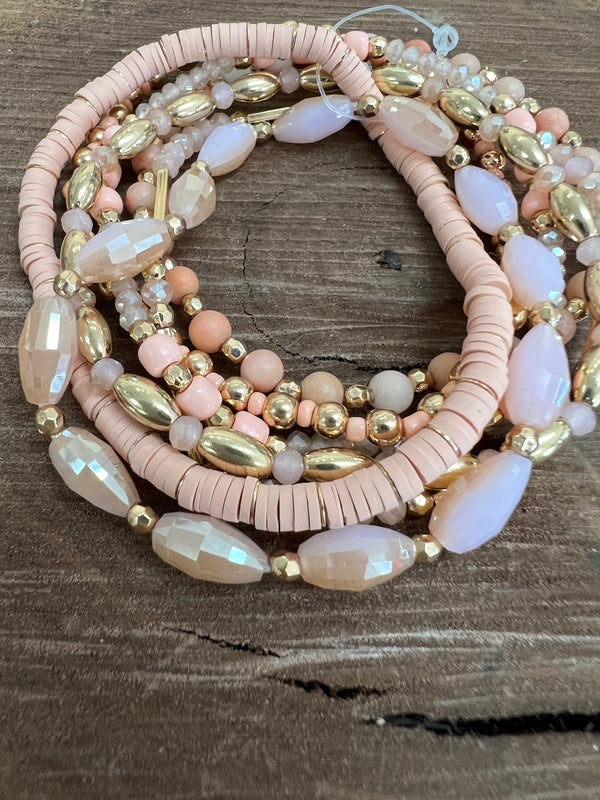 BLUSH BRACELET STACK